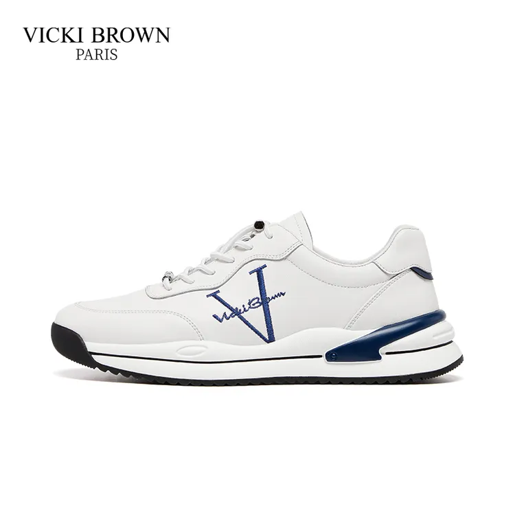 法国VICKI BROWN轻奢男鞋百搭时尚休闲男士潮鞋软底户外运动鞋商品图