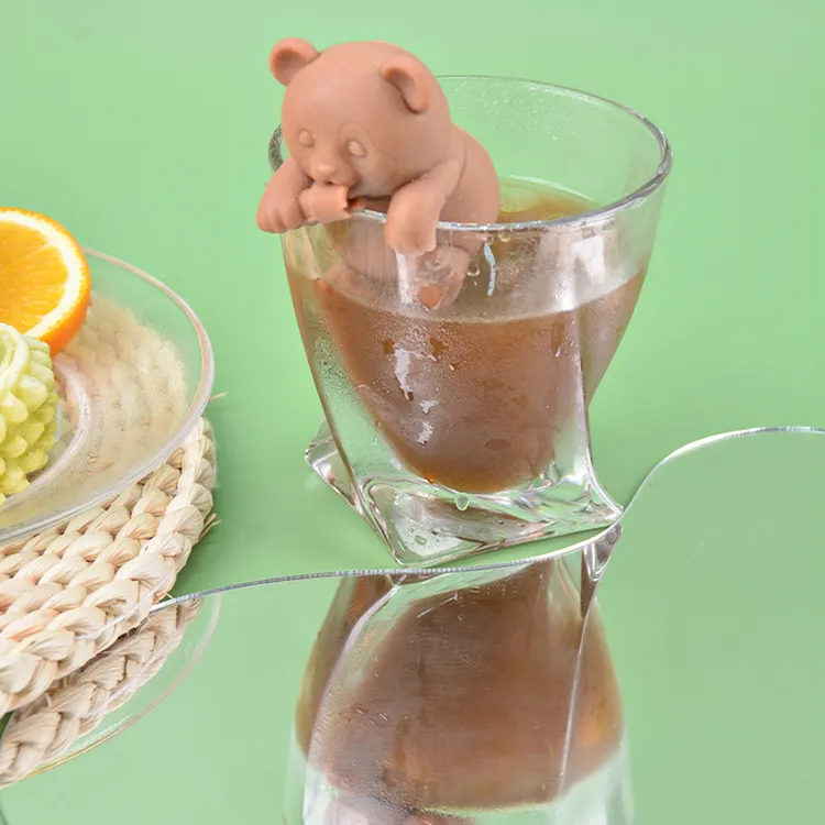 三信挂壁网红大熊猫冰块模具冰冻奶茶小熊制冰咖啡熊猫磨具可爱