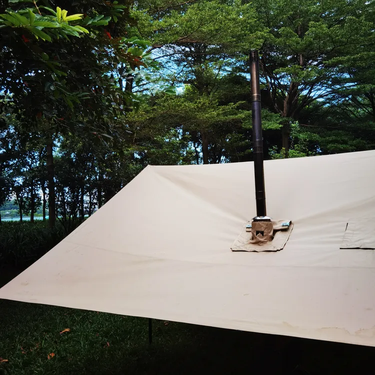 唤雨--独家专利帐篷烟囱孔防雨罩。京城豪斯需要拍定制款！！！