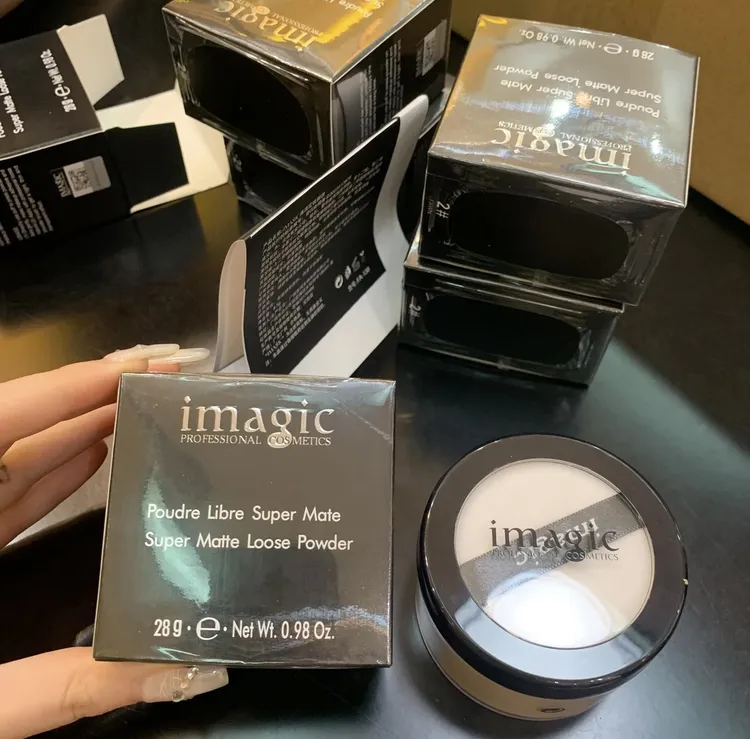 IMAGIC柔肤轻透定妆防水清透柔雾哑光持久控油不脱妆修饰提亮散粉