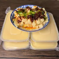 贵州米豆腐米凉粉凉糕方便即食成品米豆腐500g/盒送油辣椒