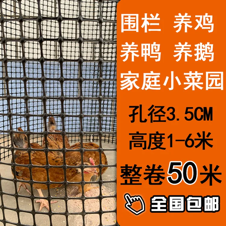 养鸡养殖塑料围栏家禽安全防护隔离栅栏养殖围栏围墙围栏防护网