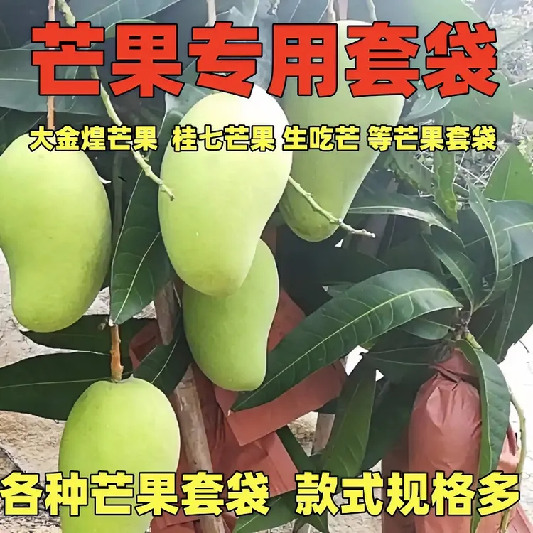 芒果套袋专用袋台农芒双层袋子凯特鹰嘴芒金煌芒桂七芒贵妃水果袋