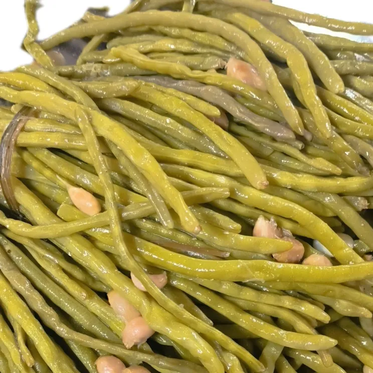 红安农家新鲜豆角传统手工制作味道纯正酸爽香脆下饭菜