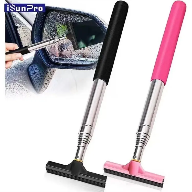 汽车伸缩后视镜雨刷器多功能刮水洗车窗前防雨除雾玻璃刮水器
