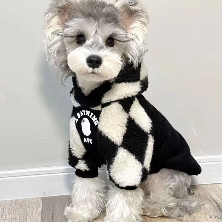 狗衣服冬季保暖宠物猫咪衣服秋冬小型犬泰迪博美雪纳瑞衣服防掉毛