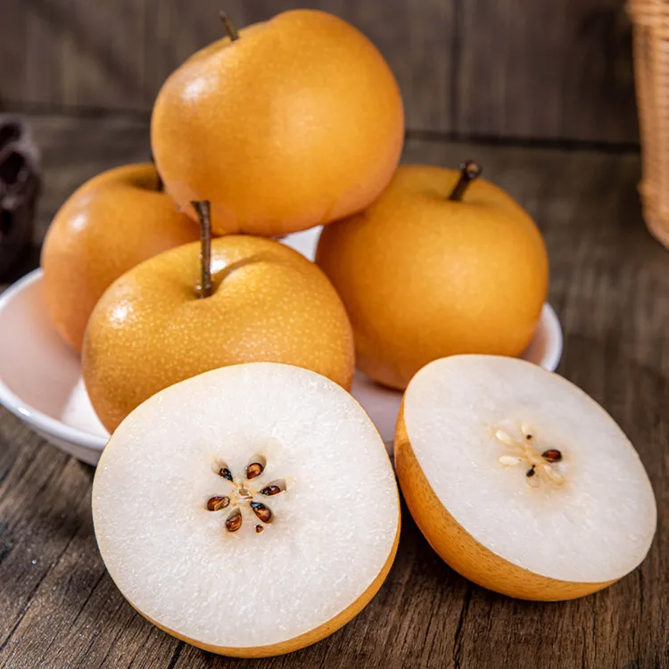 【自然搭档】山东烟台秋月梨4.5斤当季新鲜水果酥脆多汁 顺丰京东