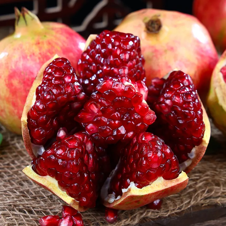 【自然搭档】四川会理软籽石榴3-5斤新鲜水果鲜甜多汁多仓发