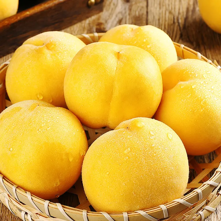 【自然搭档】山东蒙阴黄金蜜桃3斤/4.5斤新鲜水果黄桃毛桃 顺丰京东