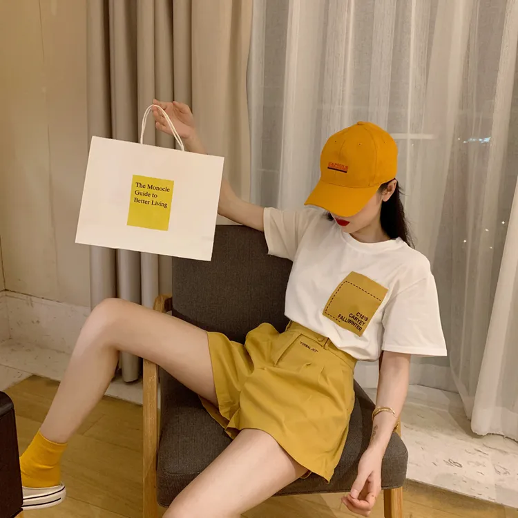 夏季活泼减龄高级感多巴胺一整套时尚小众短裤小个子显廋两件套女