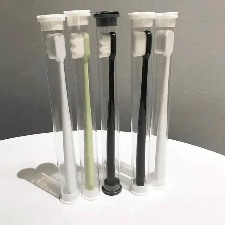 日系柔软微纳米万毛牙刷孕妇高档家用超软独立筒装软宽毛超柔细毛