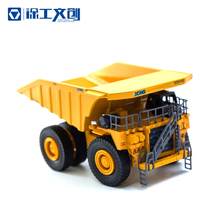 XCMG徐工XDE440矿用卡车模型1:87仿真合金车模精美礼品摆件玩具