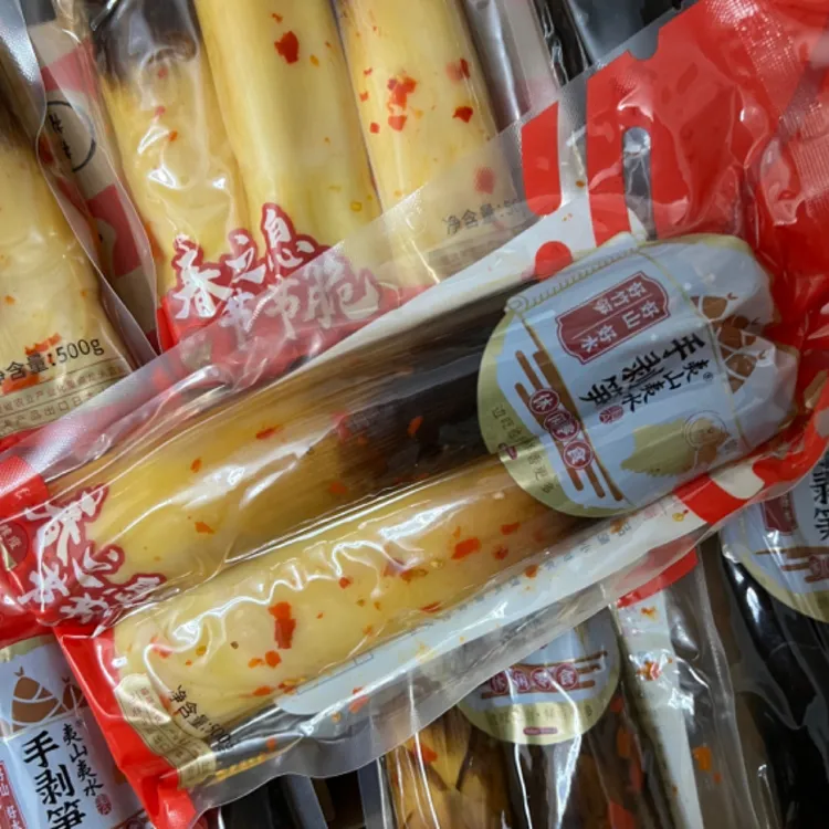 夷山夷水.手剥笋(超大根笋王每包1斤一趟2-3根）香辣口味微辣