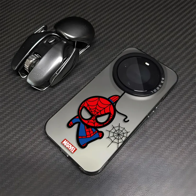 可爱蜘蛛侠适用华为Mate60Pro手机壳新款P70/50/40高级感苹果防摔