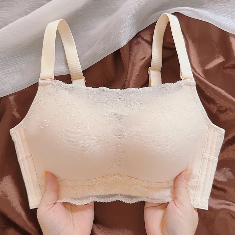 防走光加厚8CM聚拢抹胸小胸平胸无钢圈超厚内衣女上托收副乳胸罩