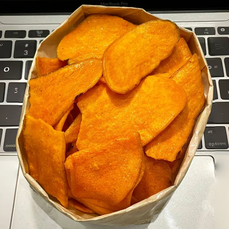 【原切红薯片】 巫小蛮 香酥大片蜂蜜芝士焗番薯地瓜干追剧休闲零食