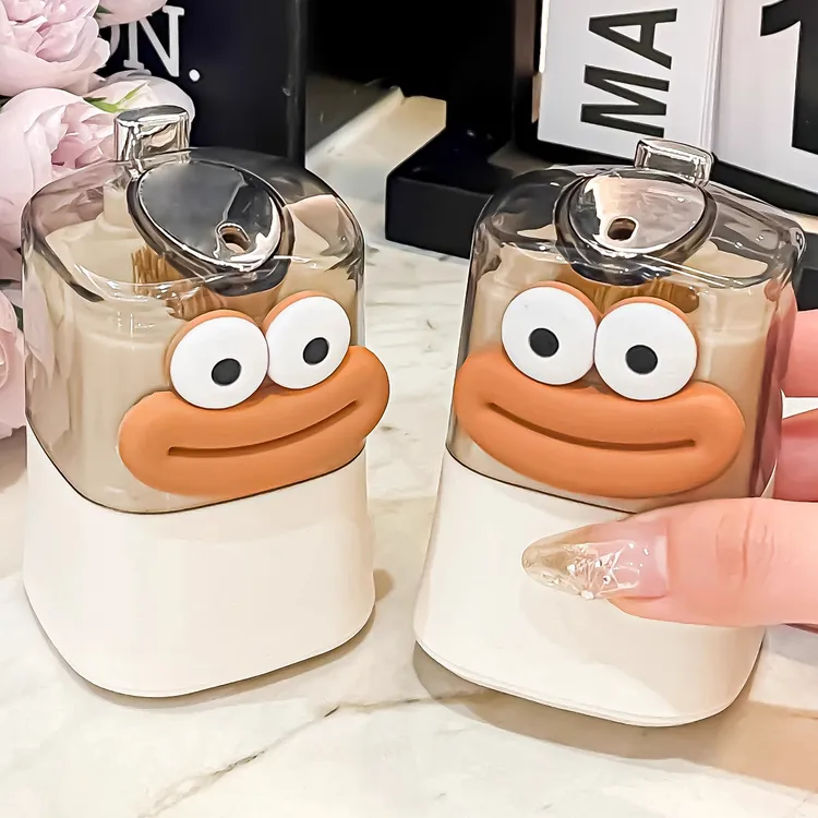自动弹出牙签盒收纳筒罐桶瓶创意轻奢高级餐厅家用2024新款高颜值