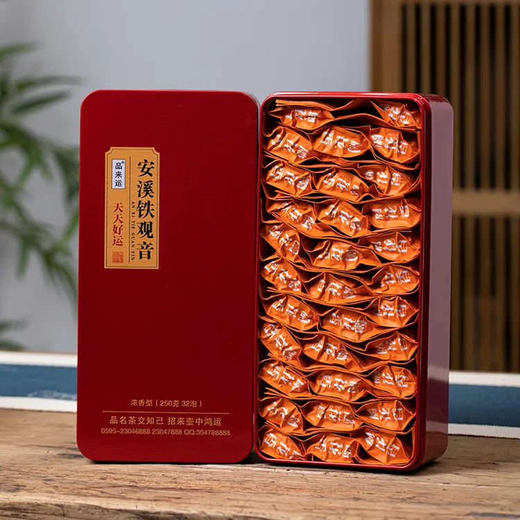 铁观音安溪匠心特级盒装高山乌龙茶制作新茶浓香型好茶传统花香兰