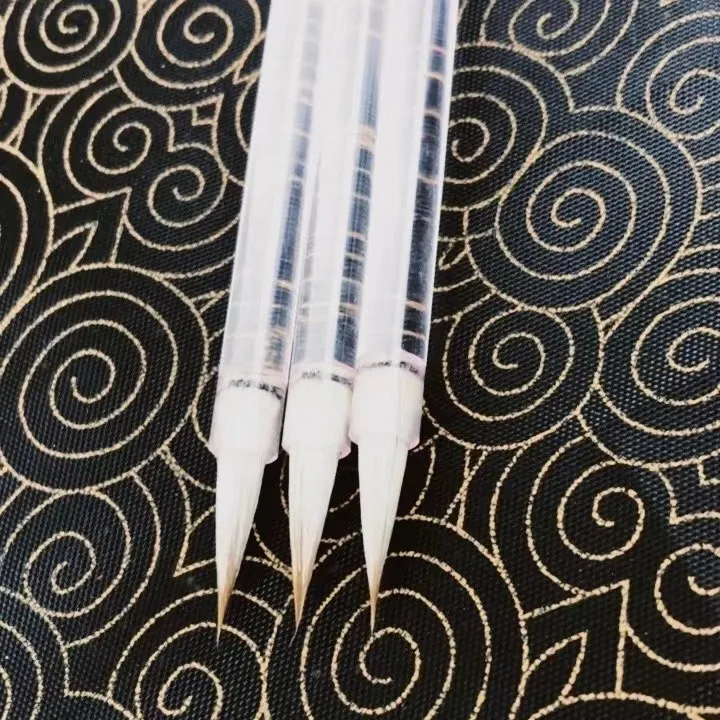 【文都笔廊】银狐05心经 灵飞经蝇头小楷 口徑0.5出峰2.0毛笔