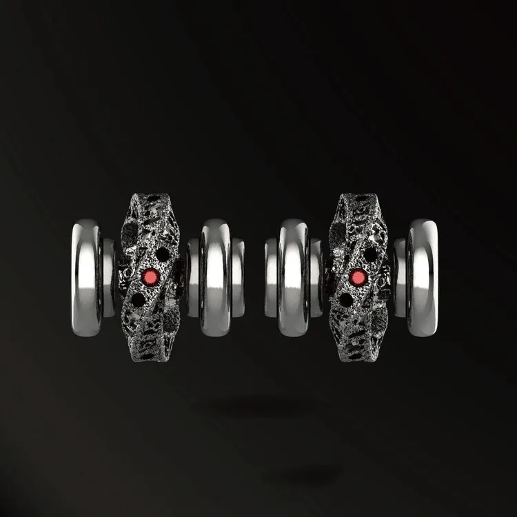 925 新款 星环.万向轴文玩配饰 简约藏式文玩diy配饰百搭个性