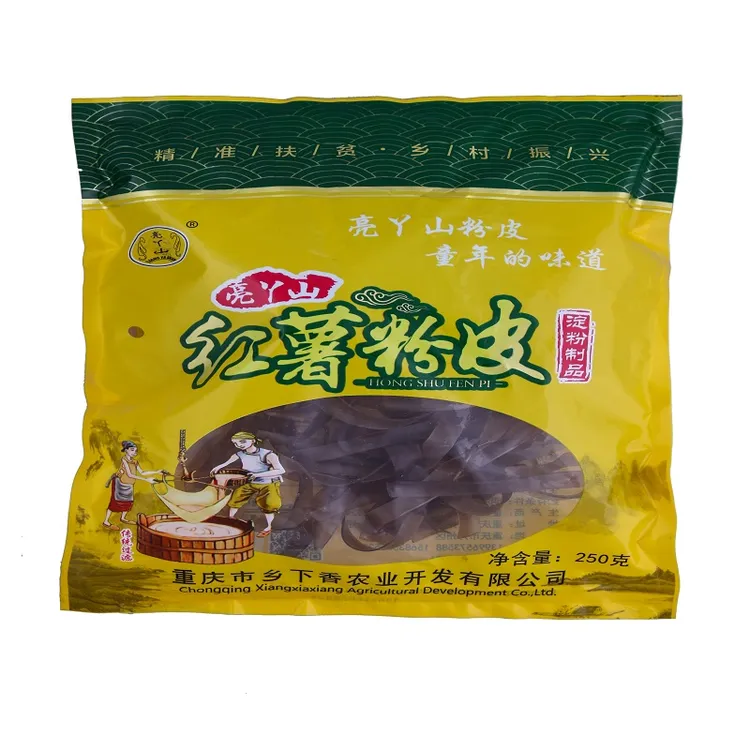 亮丫山手工粉皮（万州特产）新鲜绿色优质纯手工农家软糯原生态