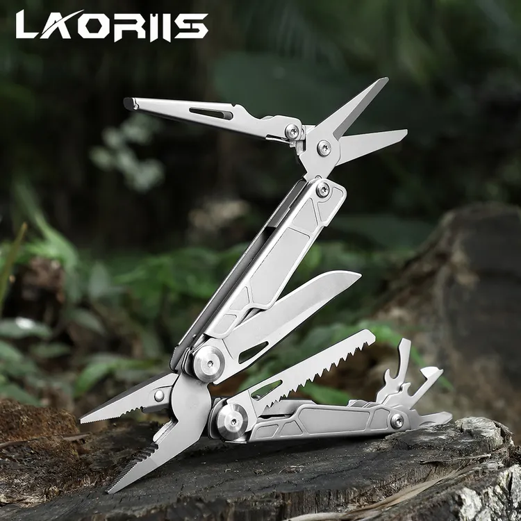 户外多功能钳子露营探险防身折刀Edc便携式折叠高档专业工具钳