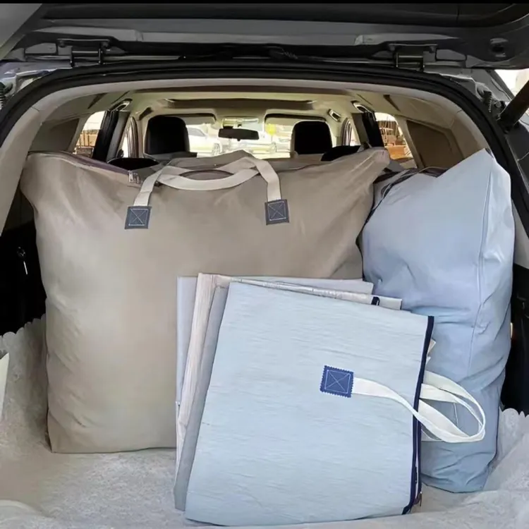 到手特大容量收纳袋暑假开学旅行搬家棉被衣服裤子收纳袋防潮