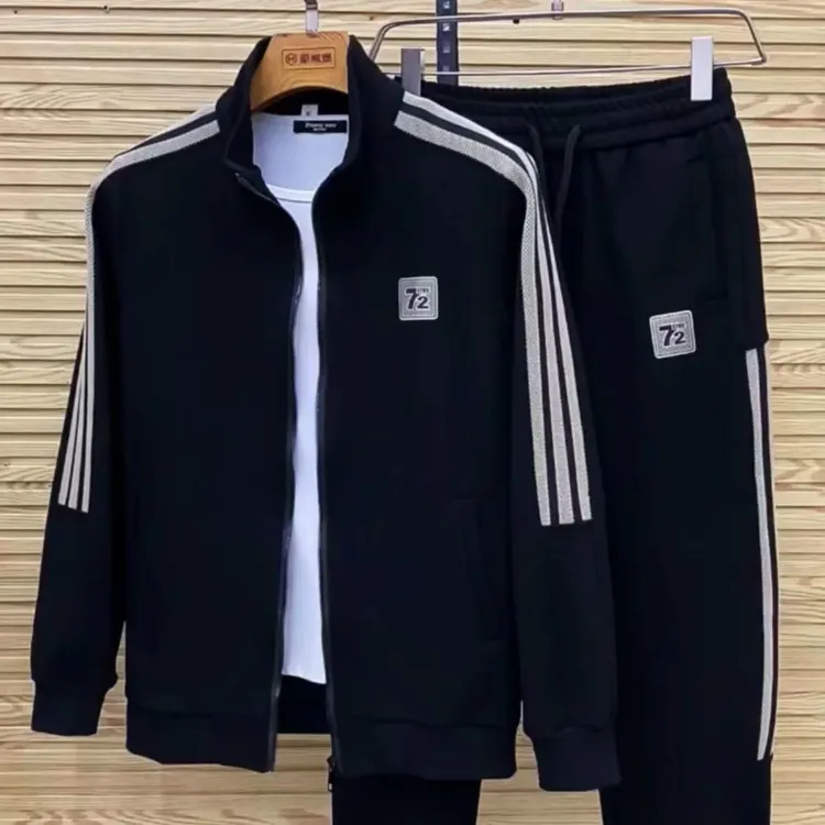 秋冬季新款男士外套休闲裤两件套i休闲运动套装春装卫裤运动