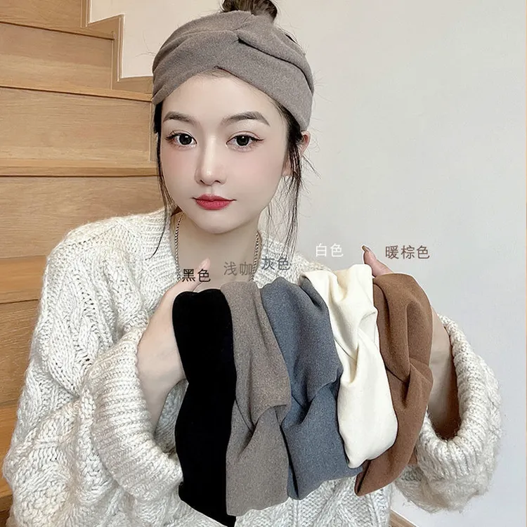 坐月子发带外出产后头巾四季孕产妇月子帽防风吸汗护额头百搭时尚