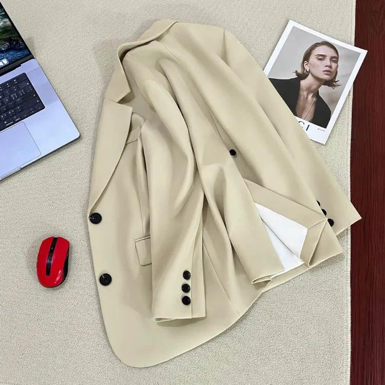 休闲小个子新款爆款西装外套女显瘦轻奢洋气设计感高端上档次西服