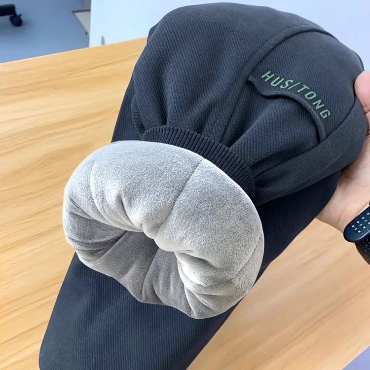 男童裤子冬款一条过冬加绒加厚款男宝宝儿童冬季2025新款夹棉棉裤