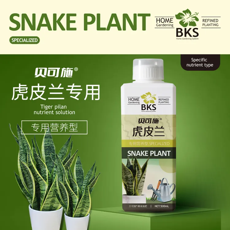 贝可施虎皮兰专用肥料营养液增肥治黄叶烂根促生长通用液体肥