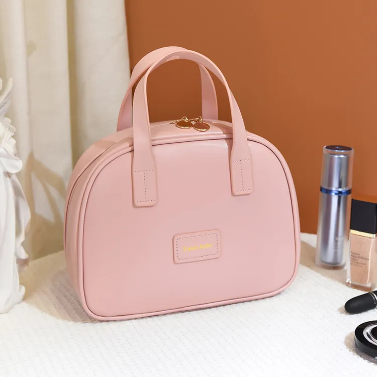 高档网红贝壳化妆包女大容量时尚大号护肤品收纳包洗漱外出包