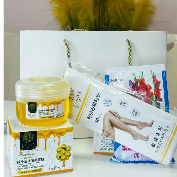 凯莉丫kailiya丝滑清洁脱毛蜜蜡