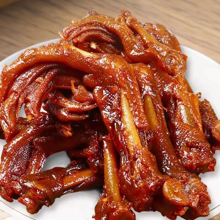 醴好吖醴陵特产香辣小吃卤小鸭爪开袋即食居家休闲下酒零食