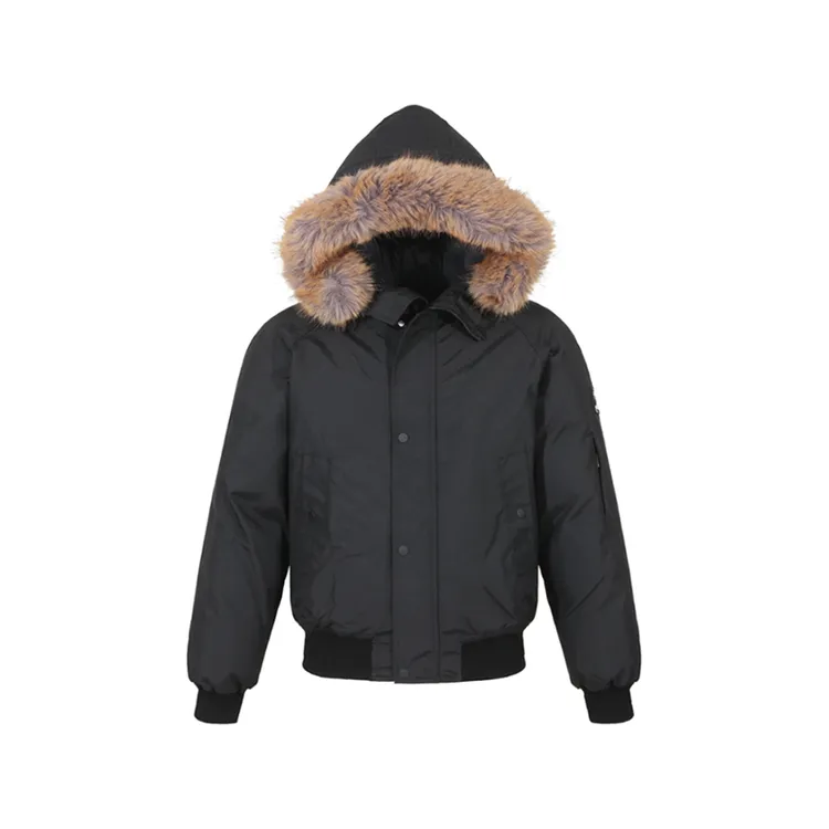 未使用 BURBERRY/博柏利 男士飞行夹克羽绒服上衣外套 80915651
