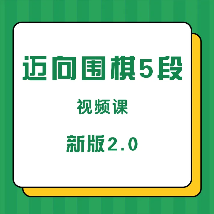 迈向围棋5段线上视频课