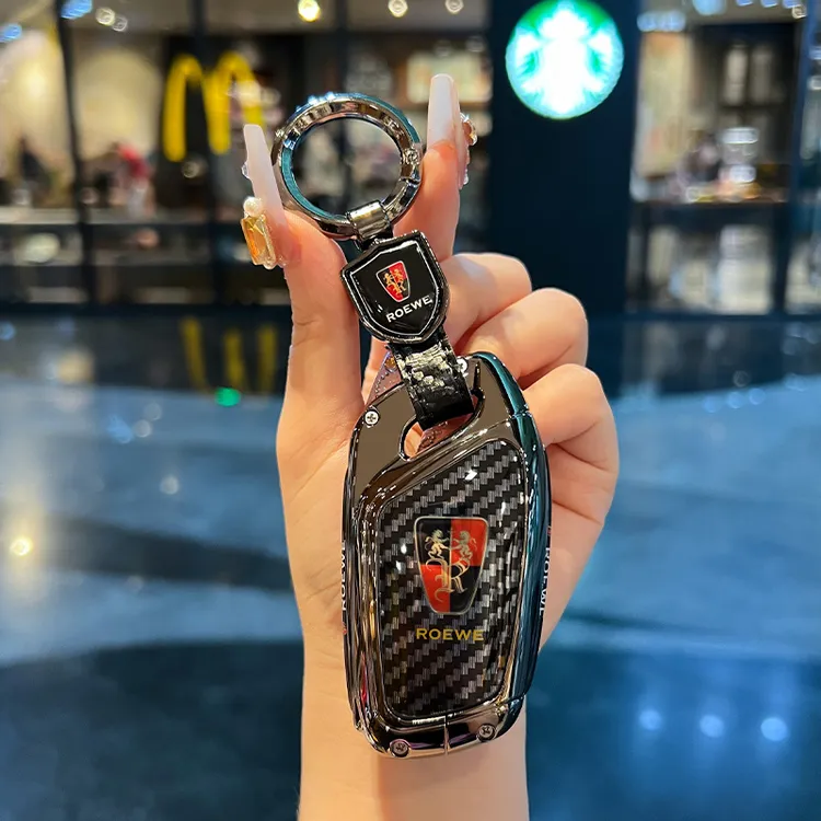 适用新款荣威rx5钥匙套i5/rx5plus扣rx5max科莱威rx3全包汽车壳男