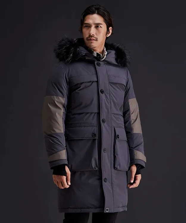 小帆船黑帆系列男士羽服 灰色