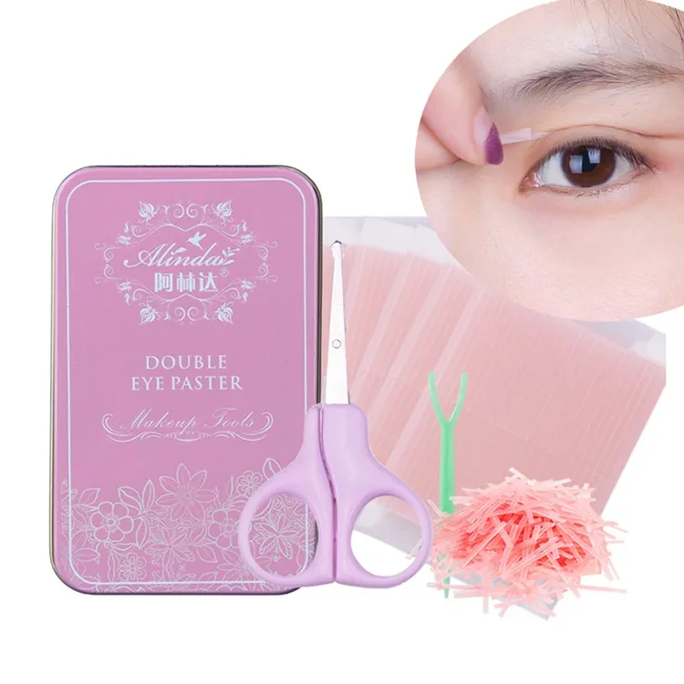 双眼皮贴纤维条拉线贴鼻子缩鼻翼无痕隐形美目贴逼真持久正品2024