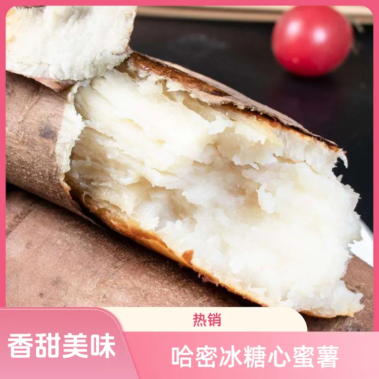 奶香白玉牛奶哈密冰糖心蜜薯红薯美味香甜皮薄甄选多种肉厚