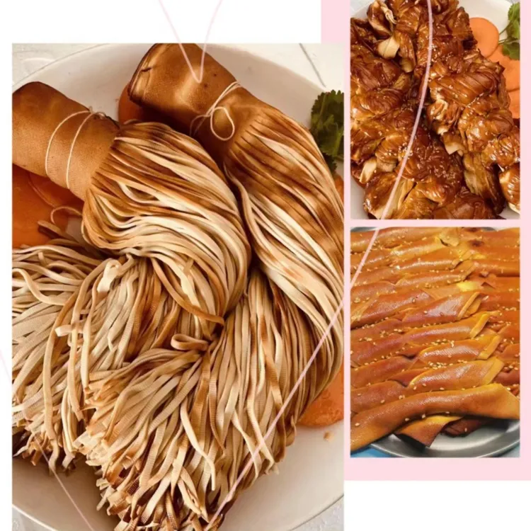 东北特产手工熏制五香豆卷 豆丝 豆皮组合装包邮