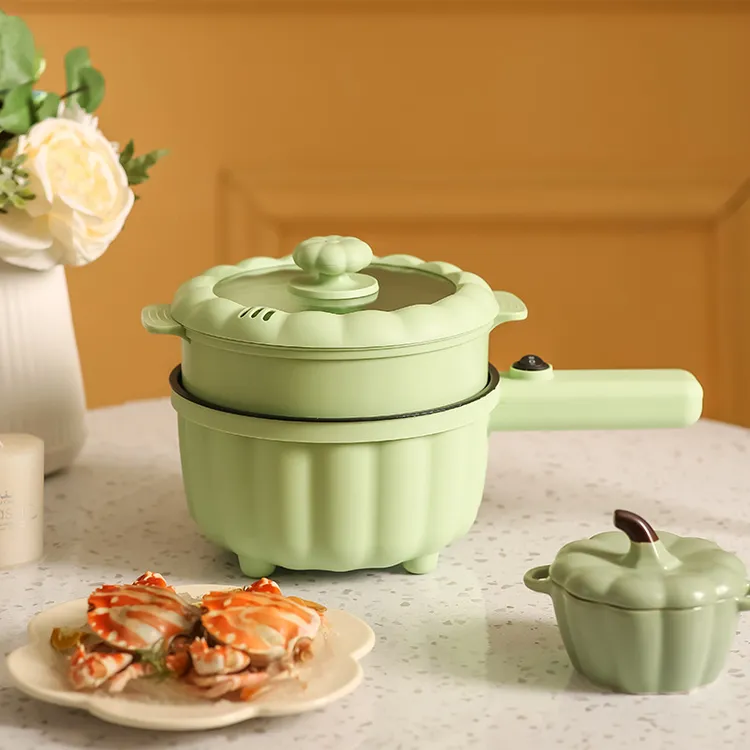 小象/Elephant长柄电煮锅多功能家庭电热火锅南瓜锅2.0L