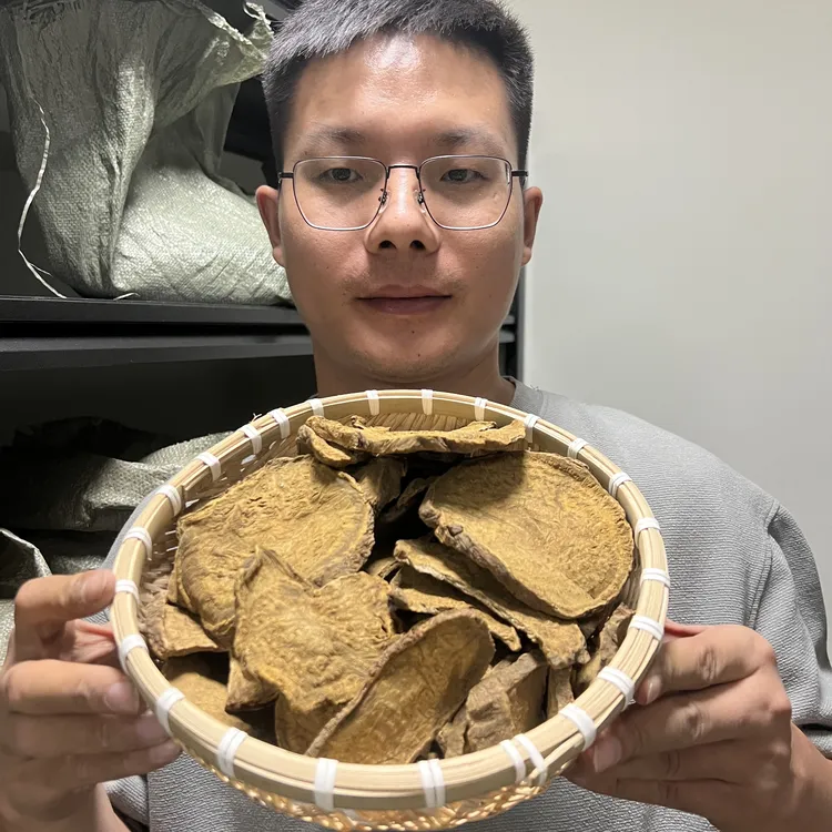 【本草李博士】四川道地无硫大黄川大黄正宗川唐古特大黄搭配茯苓