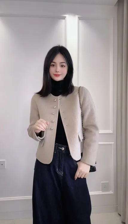 【新111专属】轻奢休闲设计师百搭小香风外套07新款