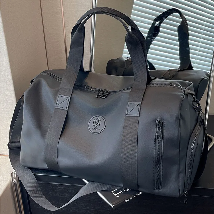 休闲时尚健身包多功能百搭旅行包户外轻便潮流运动包出差包斜跨包