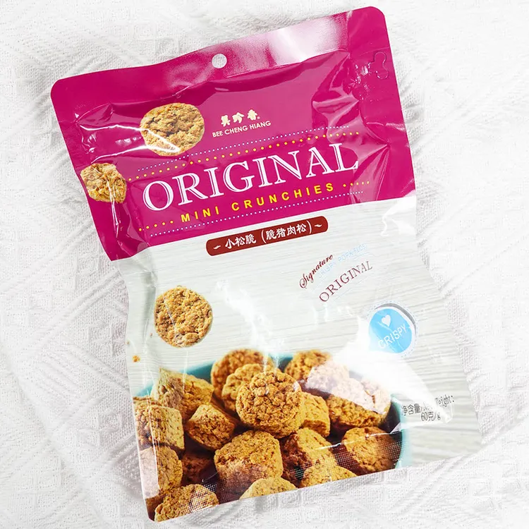美珍香小松脆(脆猪肉松)原味/秋葵/椰丝小松脆60g办公室休闲零食