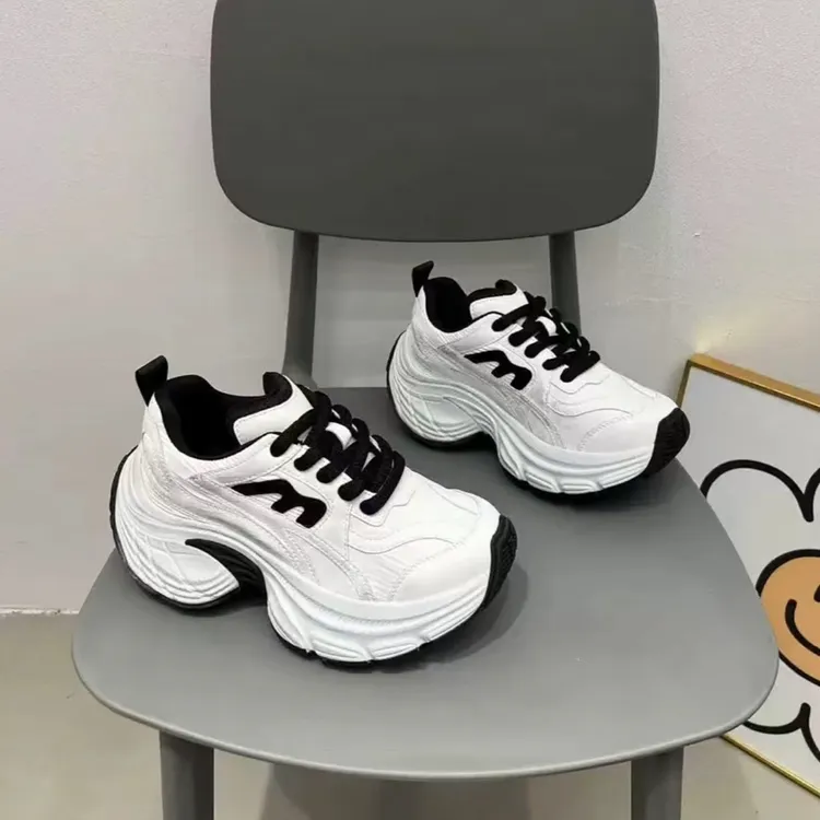 厚底增高休闲老爹鞋女夏季百搭高颜值轻奢小个子女生运动鞋女鞋潮