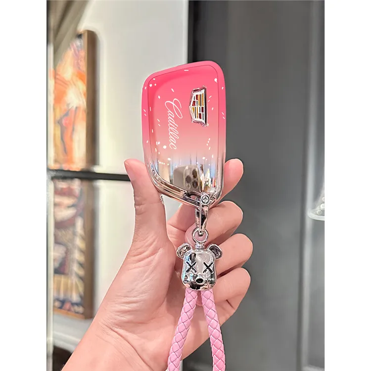 适用凯迪拉克ct5钥匙套xt5/xt4汽车xts/ct6/atsl壳xt6/ct4/srx扣