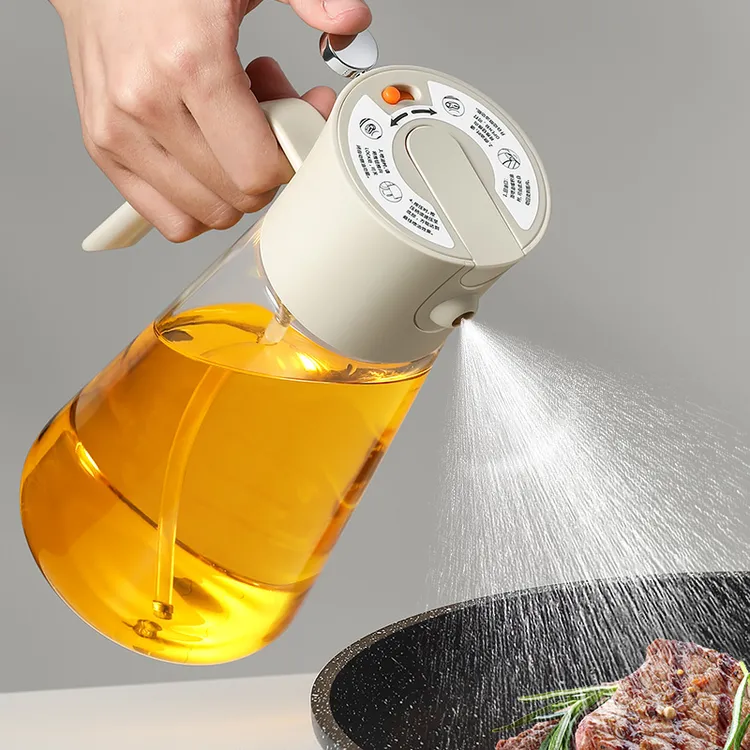 LISSA喷油壶雾化喷油瓶空气炸锅油喷壶厨房家用倒喷两用玻璃喷雾